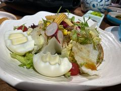 拌蔬菜-明洞阿姨·韩式酱蟹烤肉·创意料理(三元桥店)