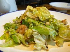 虾头炒白菜-吕氏疙瘩汤·私家菜馆(慈云寺店)