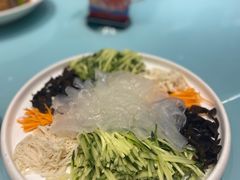 五彩拉皮-添福来墨鱼饺子 · 海鲜东北菜(大连星海·黄浦路店)