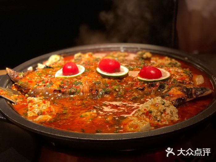 烤匠麻辣烤鱼(万象城店)青柠酸辣味烤钳鱼图片
