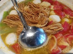 丝瓜鱼丸炖馓子-永安鱼庄·镇江菜(东吴路店)