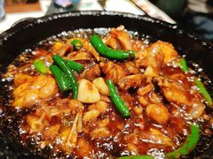 酱爆石锅蛙-绿茶餐厅(松江万达店)