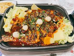 贵妃荔枝江团鱼-鱼羊宴烤鱼羊蝎子烧烤(怡馨家园店)