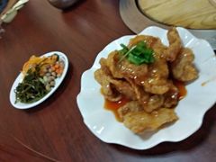锅包肉-柴火东北铁锅炖(鲁班店)