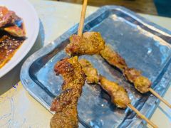 羊肉串-天津乾毓德饭庄·清真传统炒菜·海鲜烧烤(咸阳路店)