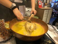 -鲜入围煮花胶鸡海鲜火锅