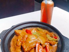 葡国咖喱猪排煲-肥仔文澳门猪骨煲(南京西路店)