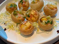 煎三文鱼芒果色拉-蟹榭·本帮江浙菜·蟹宴(五角场合生汇商场店)