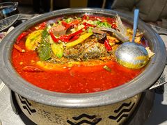 -探鱼·鲜青椒爽麻烤鱼(天一广场店)