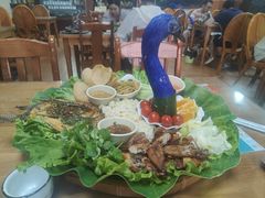 -沐毫傣泐云南菜孔雀宴•手抓饭傣味烧烤(曼听公园店)
