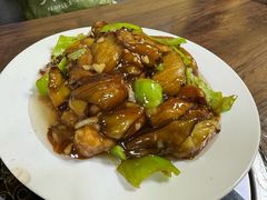 肉段烧茄子-东北老菜馆