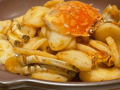 蟹炒年糕-西湖春天•老字号杭州菜(百汇店)