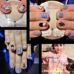 点击看大图 糖果指甲造型-光SPA科技美肤