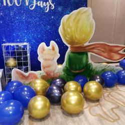 -宝宝百日宴周岁生日派对气球布置策划