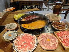 番茄牛油鸳鸯锅底-袁山山重庆火锅(丈八北路店)