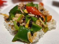 豉椒鲜鱿饭-冰岛茶餐厅(世茂店)