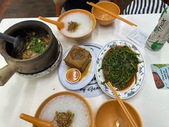 -长城砂煲田鸡粥