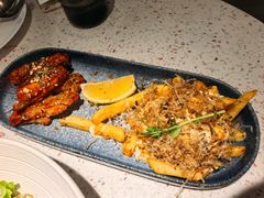 琥珀酱烤鸡翅拼和风海苔薯条-BE BRIGHT KITCHEN(正佳广场店)