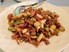 洪湖莲藕带炒鸡杂-洪湖水·新楚菜(人民大学店)