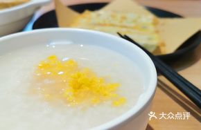 Egg Yolk Chicken Rice Porridge