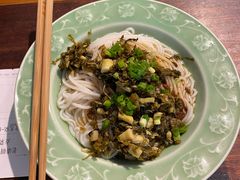 雪菜肉丝面-老清朝包子铺(开明街店)