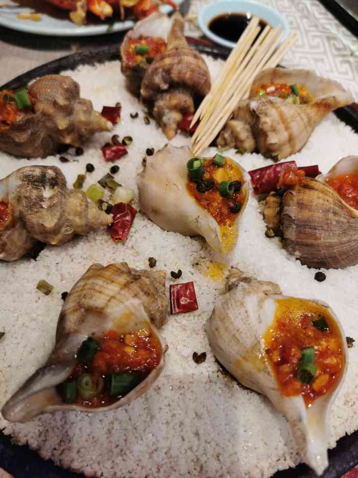 星龙海鲜(望江东路店)-"蝤锰,其实就是青蟹吧,口味倒是不错.江蟹.