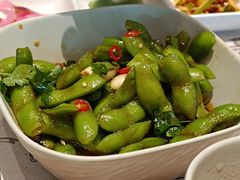 香辣毛豆-木屋烧烤(上梅林店)