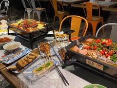 自助取餐区-探鱼·鲜青椒爽麻烤鱼(朝阳悠唐广场店)