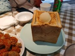 冰激凌厚多士-新大咀港式茶餐厅(宝山万达店)