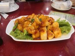 鱼香虾仁豆腐-大眼锅贴水饺(河东店)