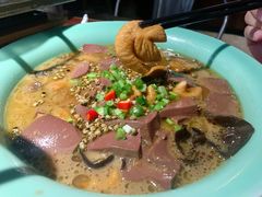 椒麻鸭血肥肠-绿茶餐厅(华联万柳店)