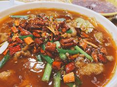 水煮牛肉-粥公粥婆精品家常菜(青龙桥店)