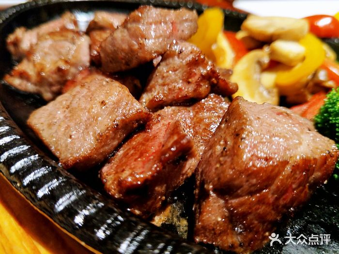 铁板煎牛肉块