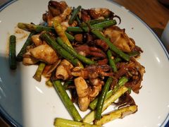 五花肉炒皮管-吕氏疙瘩汤·私家菜馆(慈云寺店)