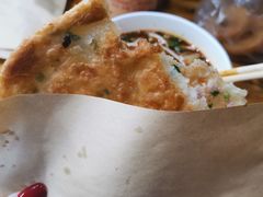 葱油煎饼-王记生烫牛杂面馆(兰陵路店)