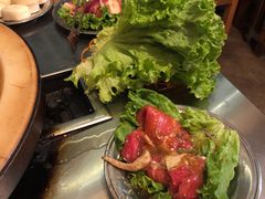 秘制牛肉-老姐石板烧烤+铜炭火锅(总店)