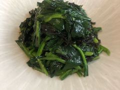 有机菠菜炒紫菜-喜鼎海胆水饺(平安金融中心店)