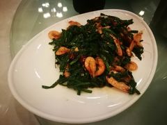 韭菜炒小河虾-烧肉馆(古北水镇景区店)