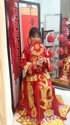-懿沉香中式嫁衣礼服秀禾服龙凤褂马来褂旗袍总店