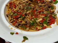 竹笋炒吊龙-加顺农场餐厅