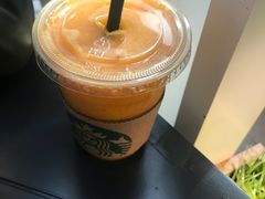 芒果西番莲果茶星冰乐-星巴克(南京南站北夹层店)