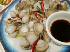 水煮白蚬子-小海丁