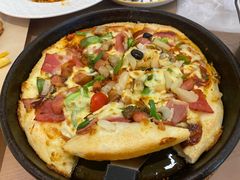 超级大满冠双拼披萨-必胜客(珠海路店)