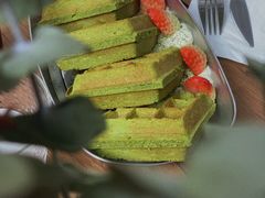 抹茶华夫饼-拾壹cafe·工作室