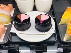 恋巧心语流心蛋糕-星巴克(宝山万达店)