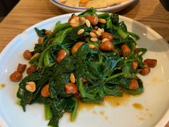 果仁菠菜-金豆角砂锅焖面(安贞店)