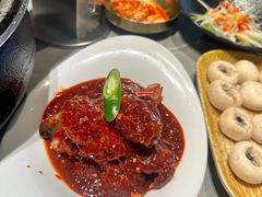 -草家酱蟹炭火烤肉店(珲春南路一店)