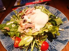 熟金枪鱼温泉蛋沙拉-醉虎传(南锣鼓巷店)