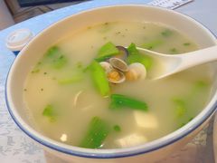蛤蜊豆腐青菜汤-渔家海鲜舫(宝湖路店)
