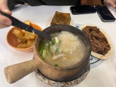 -长城砂煲田鸡粥